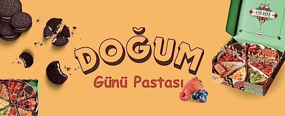 Bonne Nuit doğum günü pastası, çikolatalı ve meyveli seçeneklerle aynı gün teslim